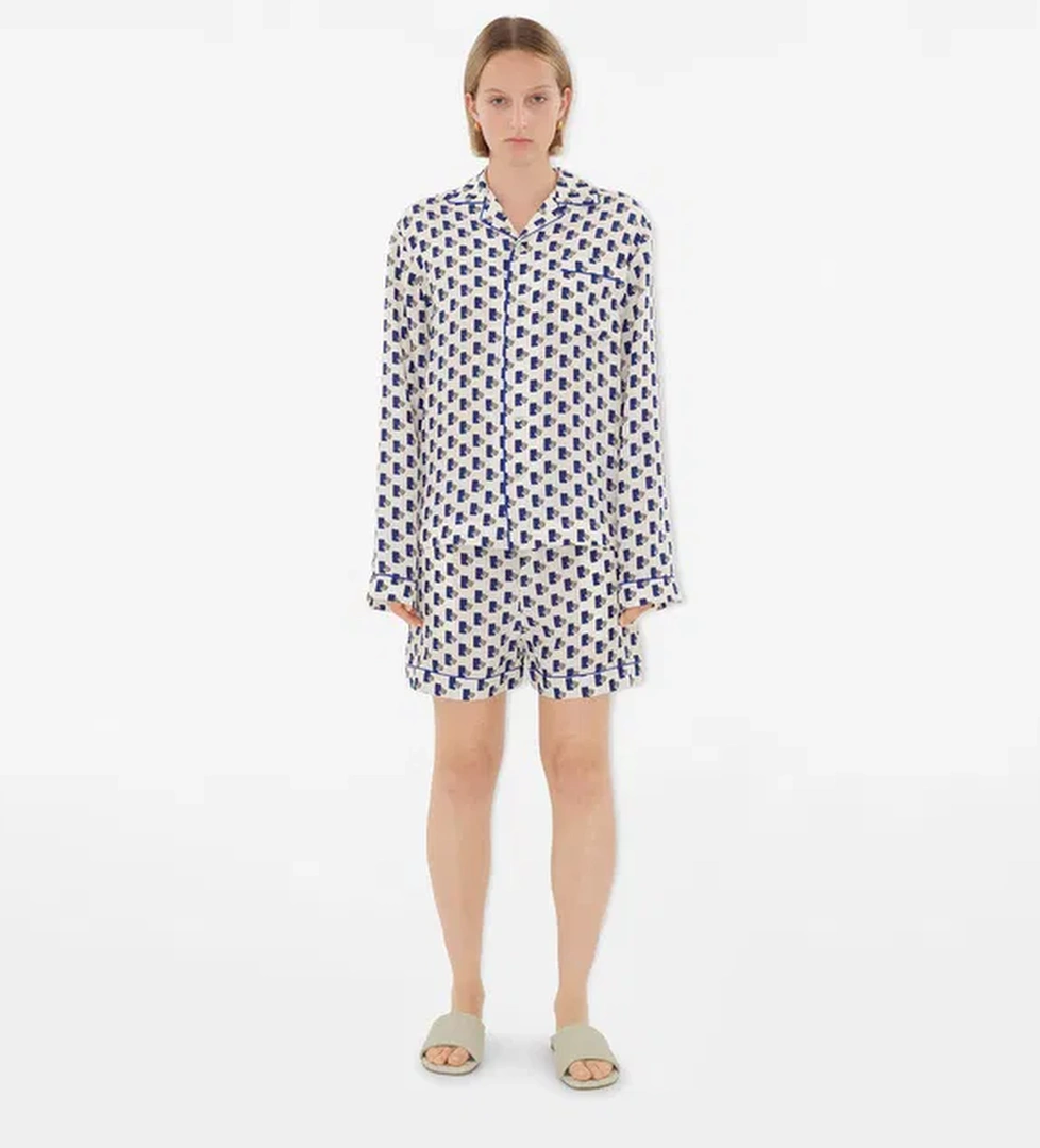 Burberry Kadın Gri Ayakkabı - Görsel 1