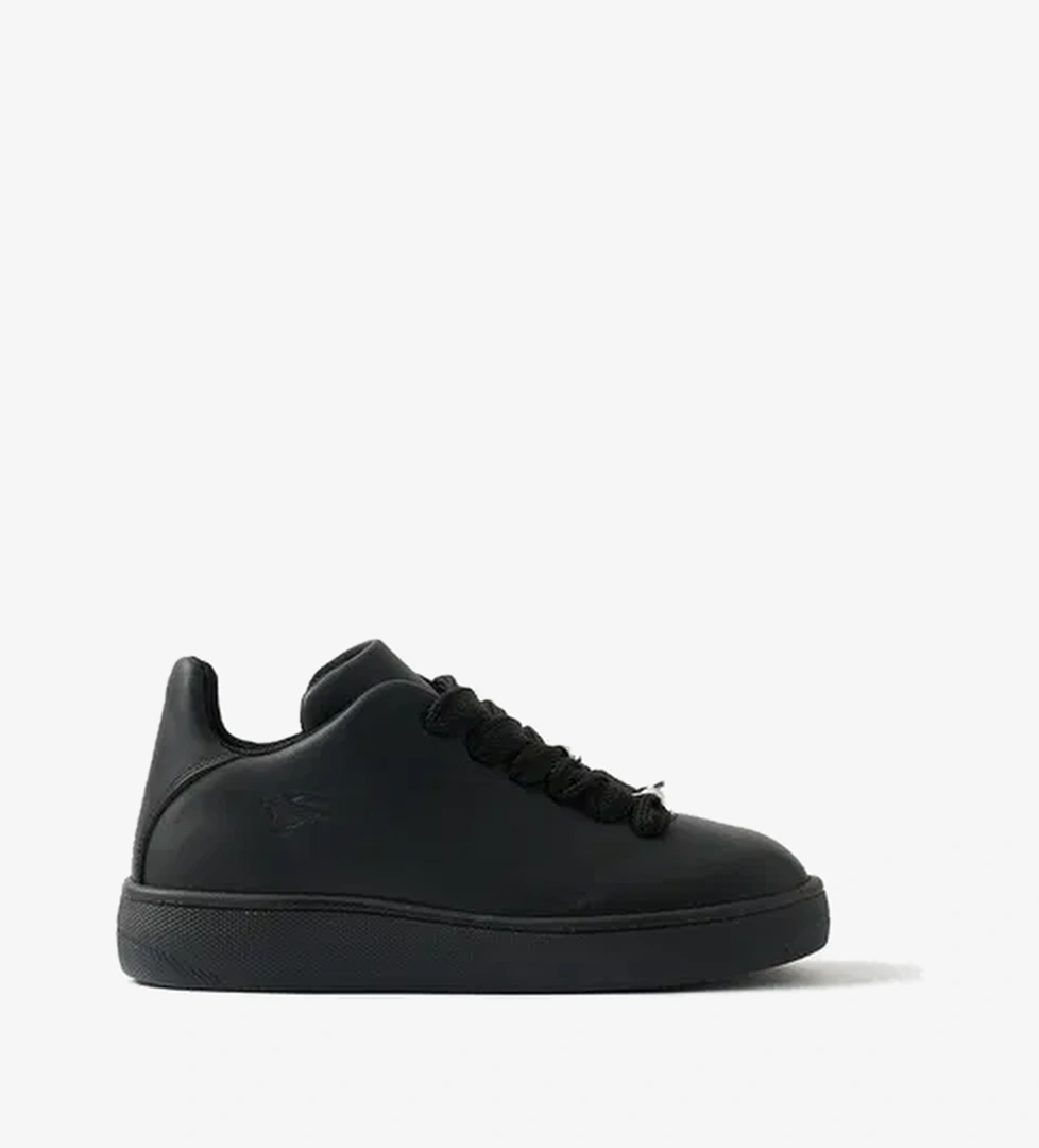 Burberry Burberry Leather Box Kadın Siyah Sneakers model görseli