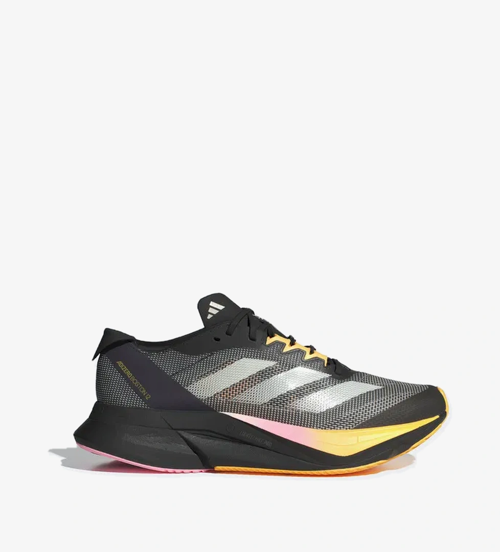 adidas Adizero Boston 12 W Kadın Siyah Spor Ayakkabı - Görsel 1