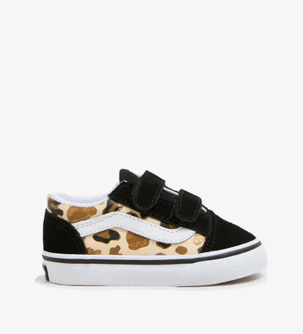 Vans Old Skool V Bebek Siyah Sneaker - Görsel 1