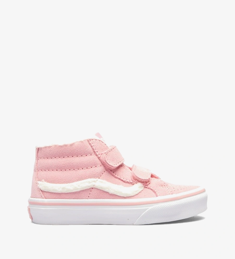 Vans Sk8-Mid Reissue V Sherpa Çocuk Pembe Sneaker