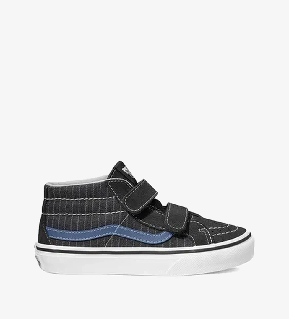 Vans Sk8-Mid Reissue V Çocuk Gri Sneaker - Görsel 1