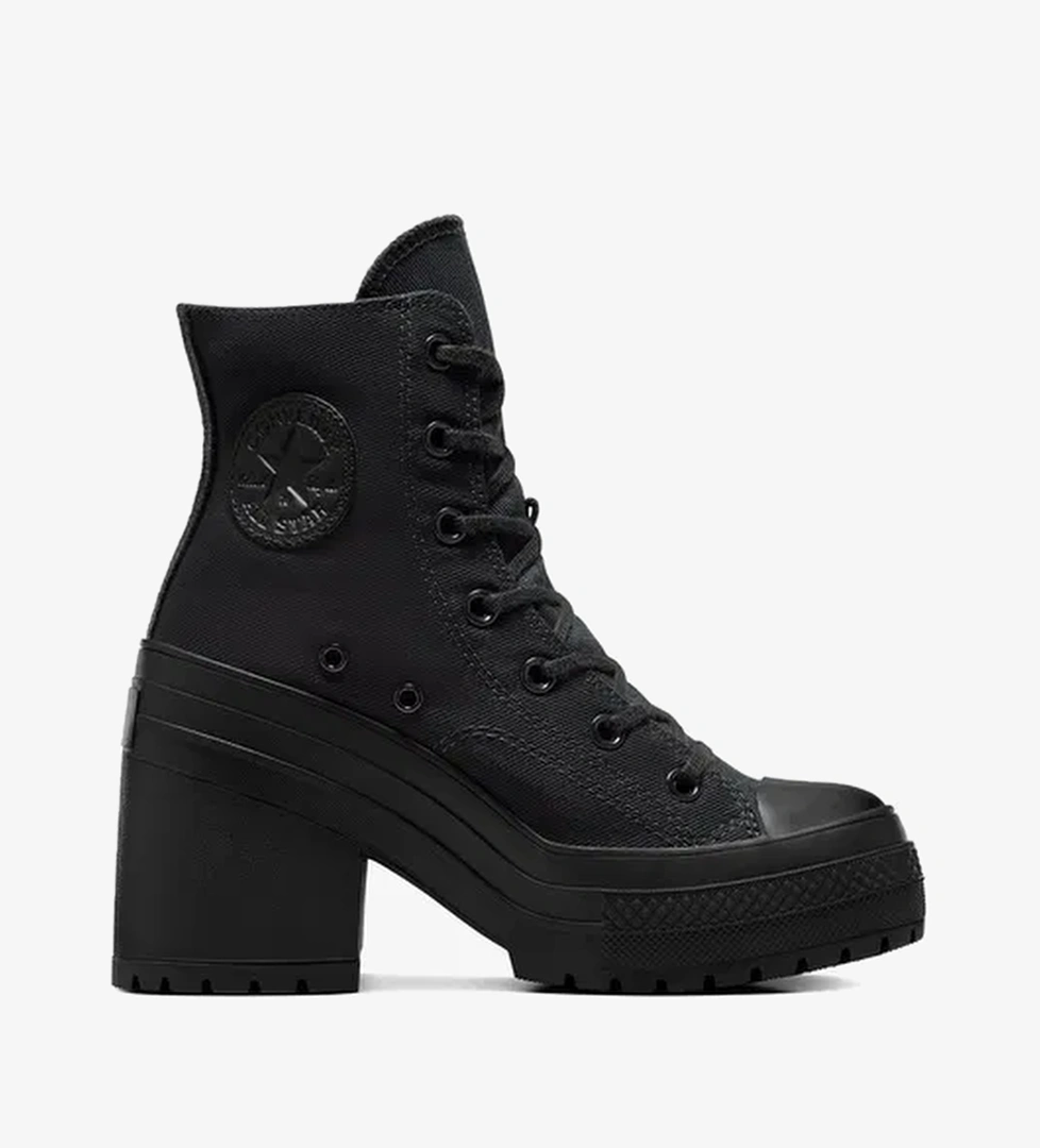 Converse Converse Chuck 70 De Luxe Heel Unisex Siyah Platform Sneaker model görseli