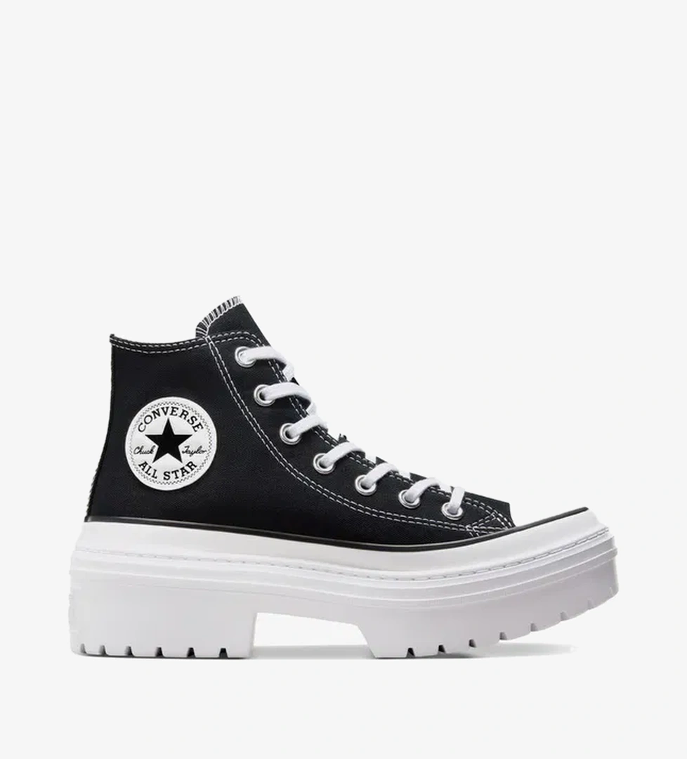 Converse Chuck Taylor All Star Lugged Heel Unisex Siyah Platform Sneaker