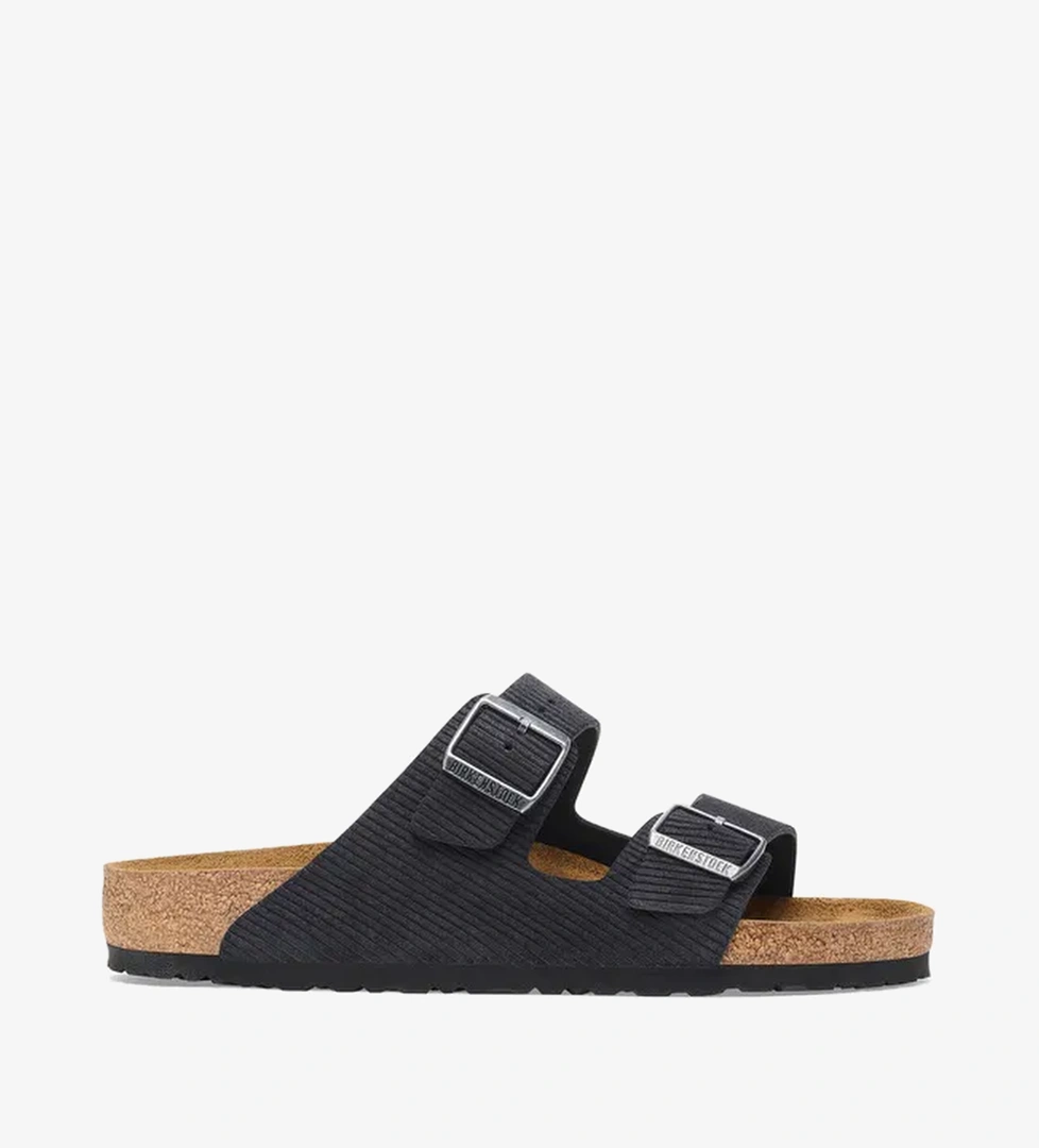 Birkenstock Arizona Vl Geprägt Kadın Siyah Terlik - Görsel 1