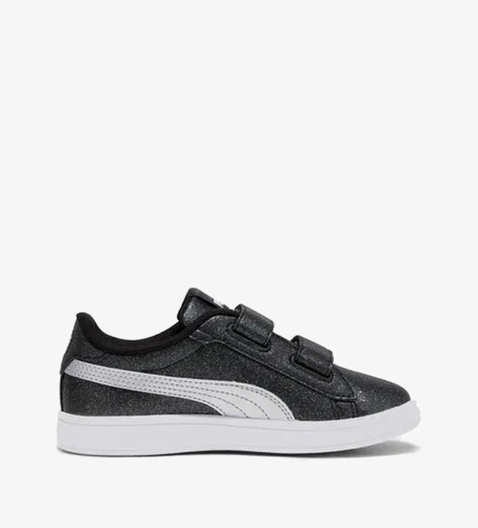 Puma Puma Smash 3.0 Gliz Glitz Glam V Ps Simli Çocuk Siyah Spor Ayakkabı model görseli