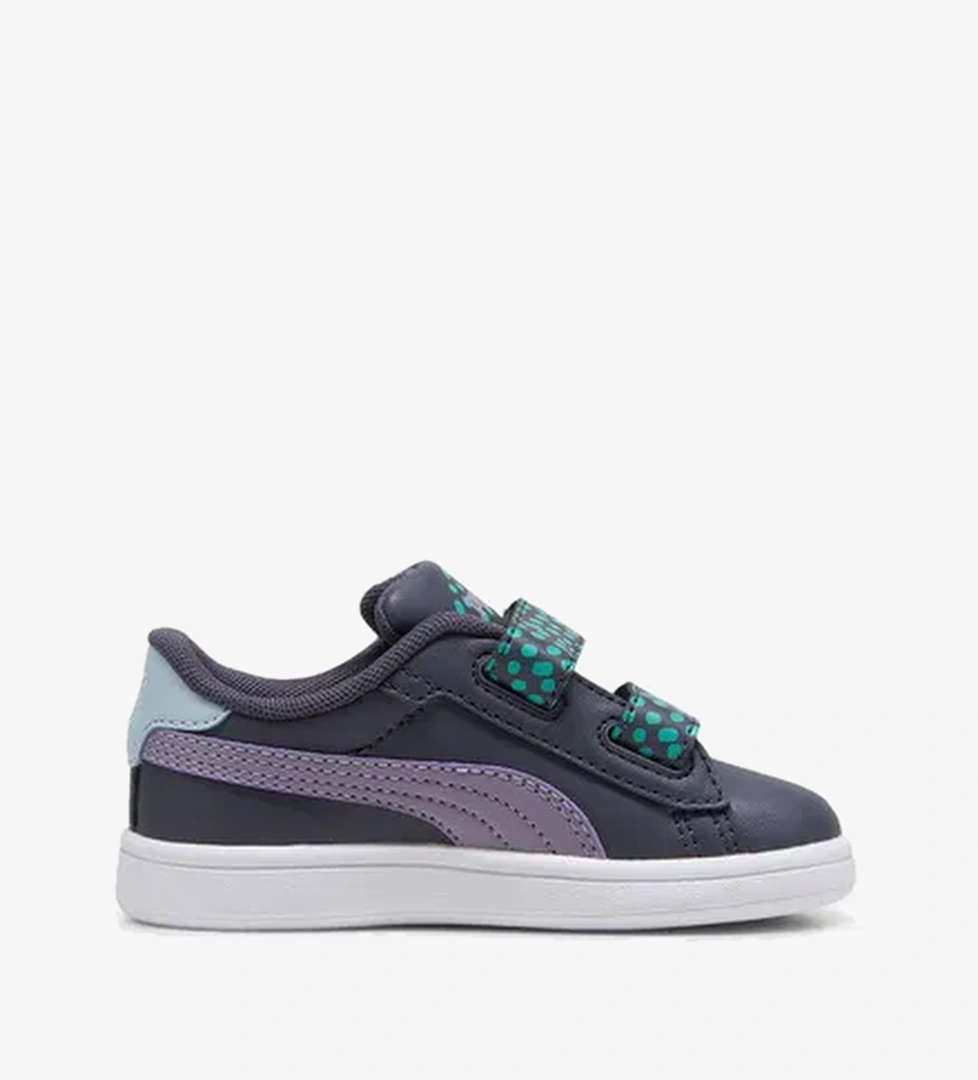 Puma Smash 3.0 FC Bebek Mor Spor Ayakkabı