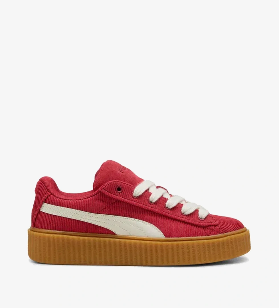 Puma Creeper Phatty In Session Corduroy Unisex Kırmızı Spor Ayakkabı - Görsel 1