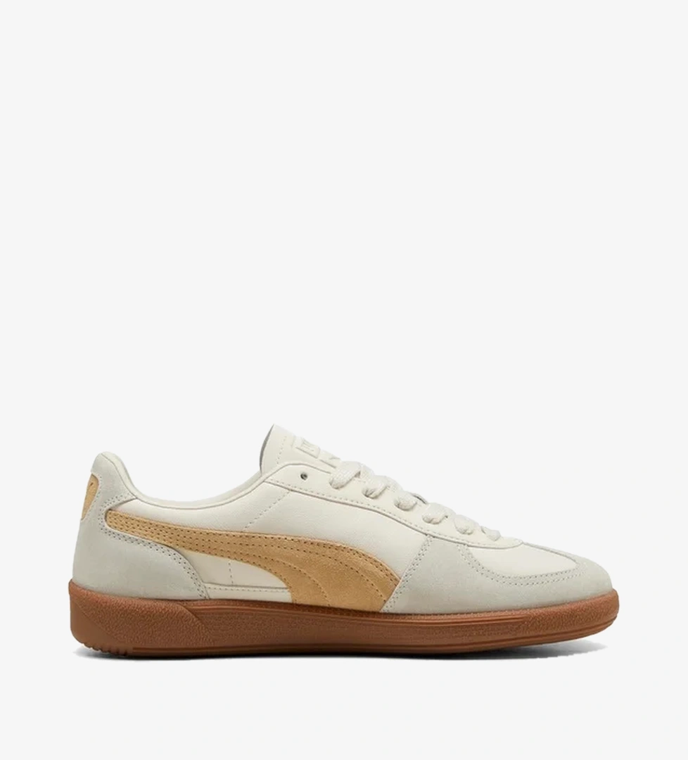 Puma Palermo Leather Unisex Krem Spor Ayakkabı
