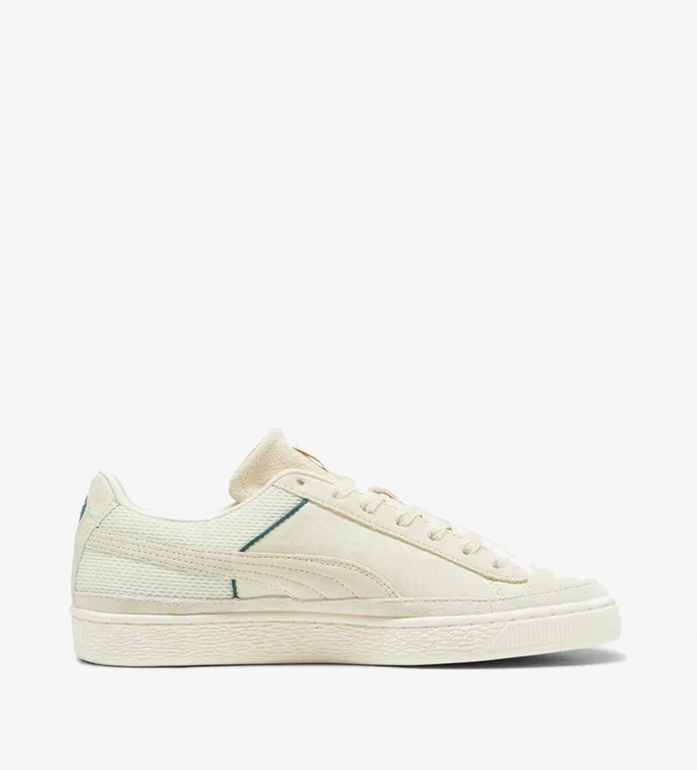 Puma Suede Palm Tree Crew Unisex Beyaz Spor Ayakkabı - Görsel 1
