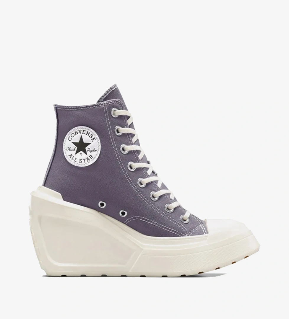 Converse Chuck 70 De Luxe Wedge Unisex Mor Platform Sneaker
