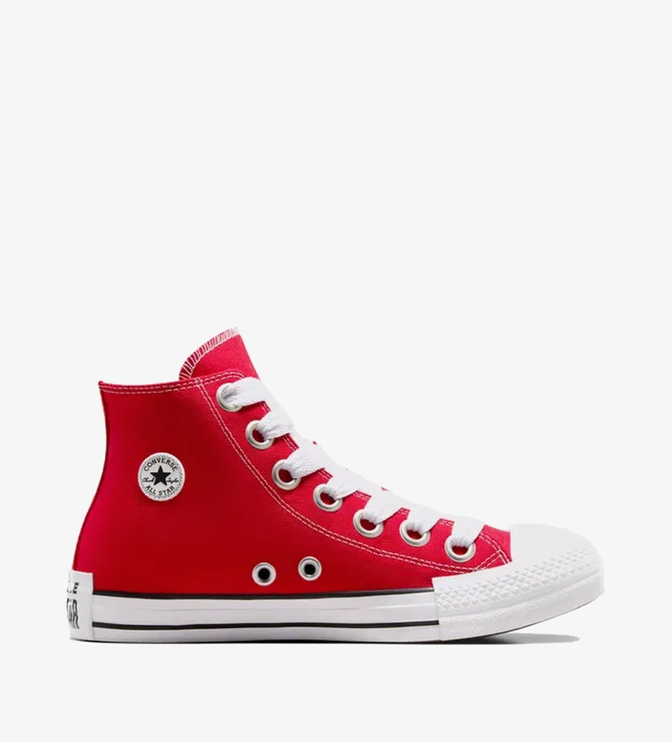 Converse Chuck Taylor All Star Unisex High Top Kırmızı Sneaker - Görsel 1