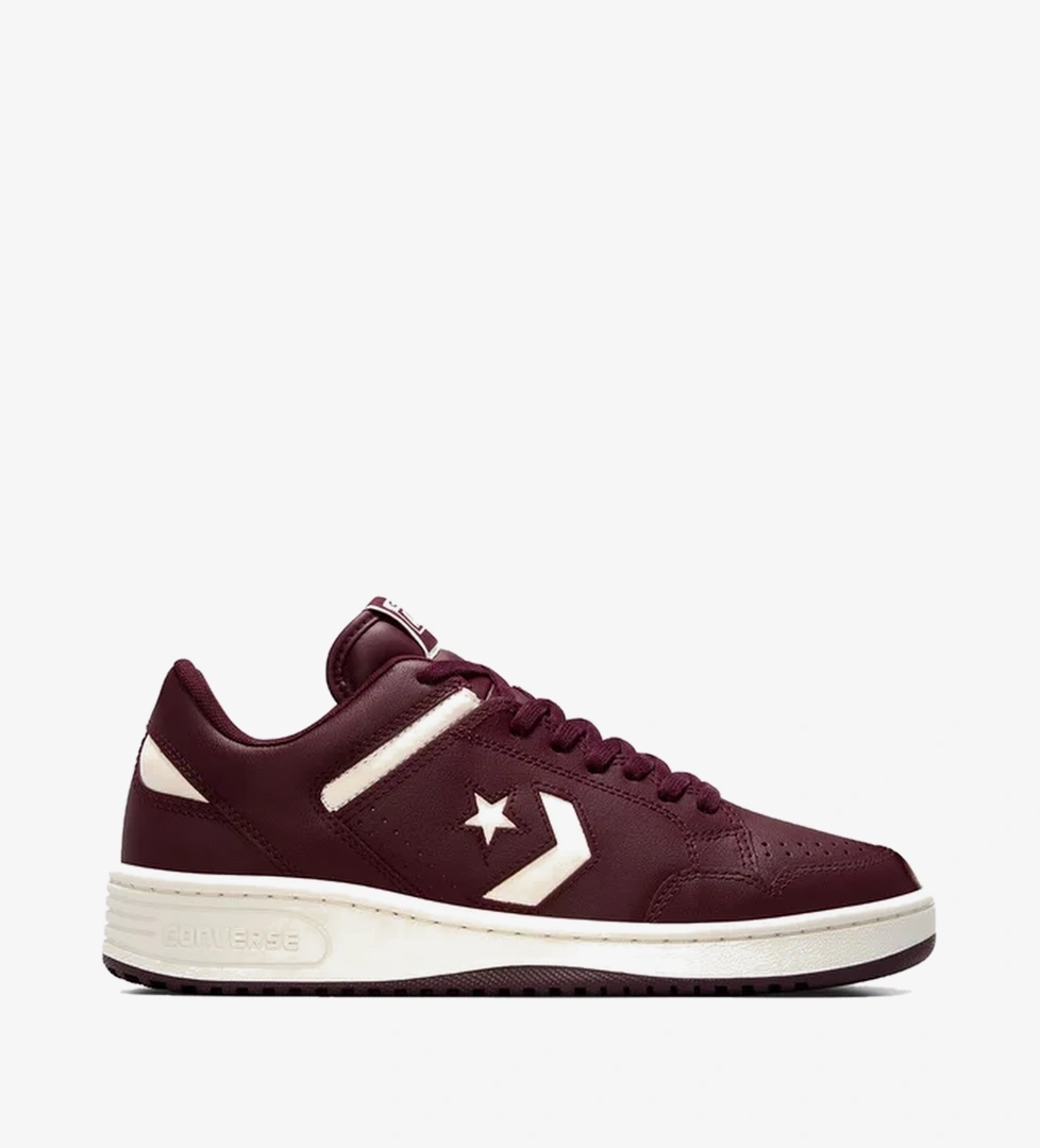 Converse Converse CONS Weapon Unisex Bordo Deri Sneaker Occasion'da! Bordo - 1. görsel