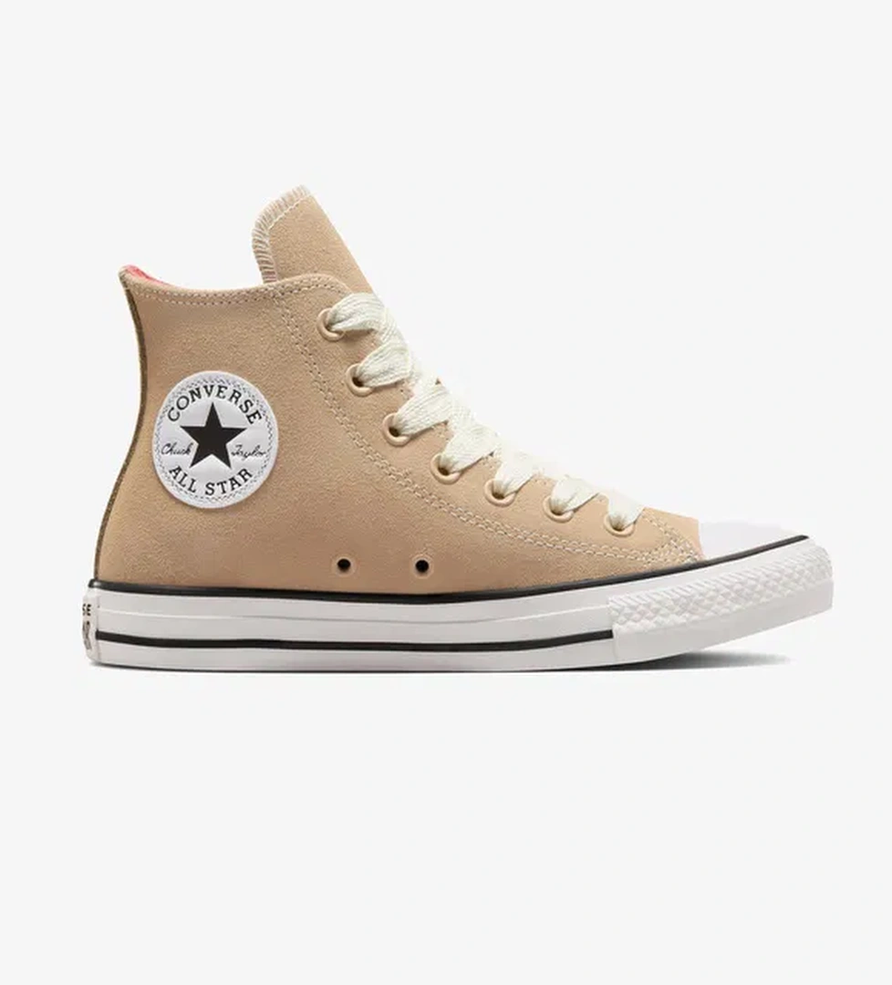 Converse Chuck Taylor All Star Kadın Bej Süet Sneaker
