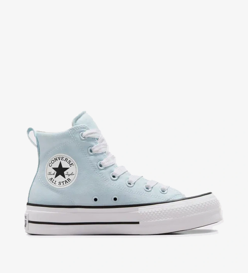 Converse Chuck Taylor All Star Lift Unisex Mavi Platform Sneaker