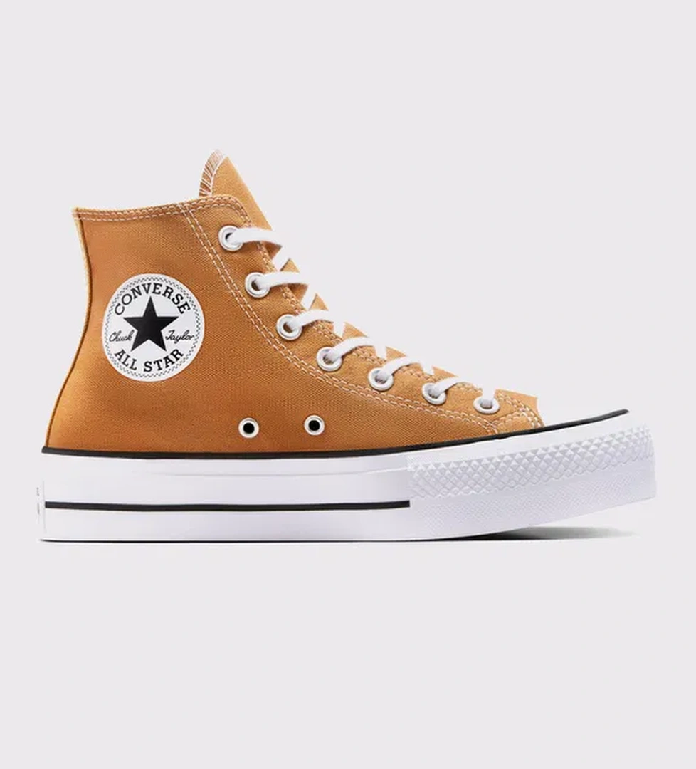 Converse Converse Chuck Taylor All Star Lift Unisex Kadın Turuncu Platform Sneaker model görseli