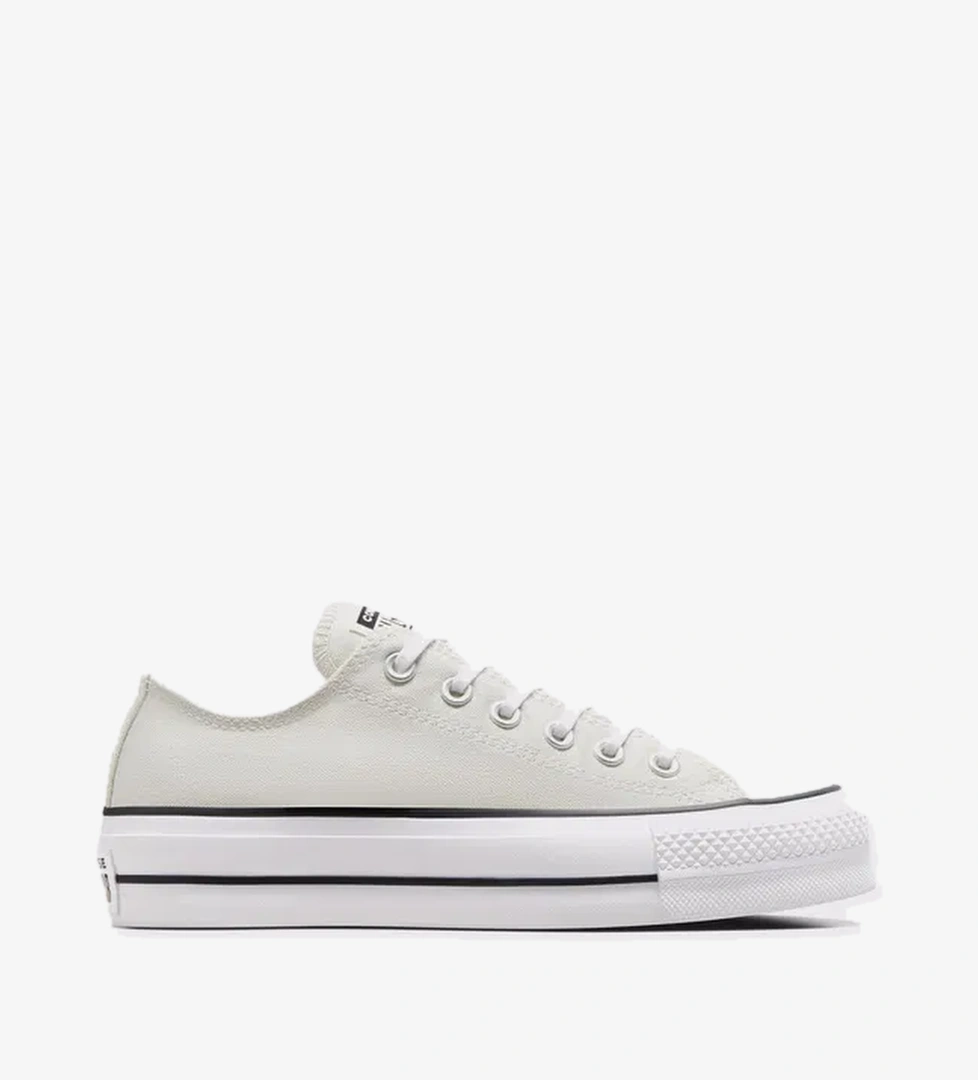 Converse Chuck Taylor All Star Lift Unisex Gri Platform Sneaker - Görsel 1