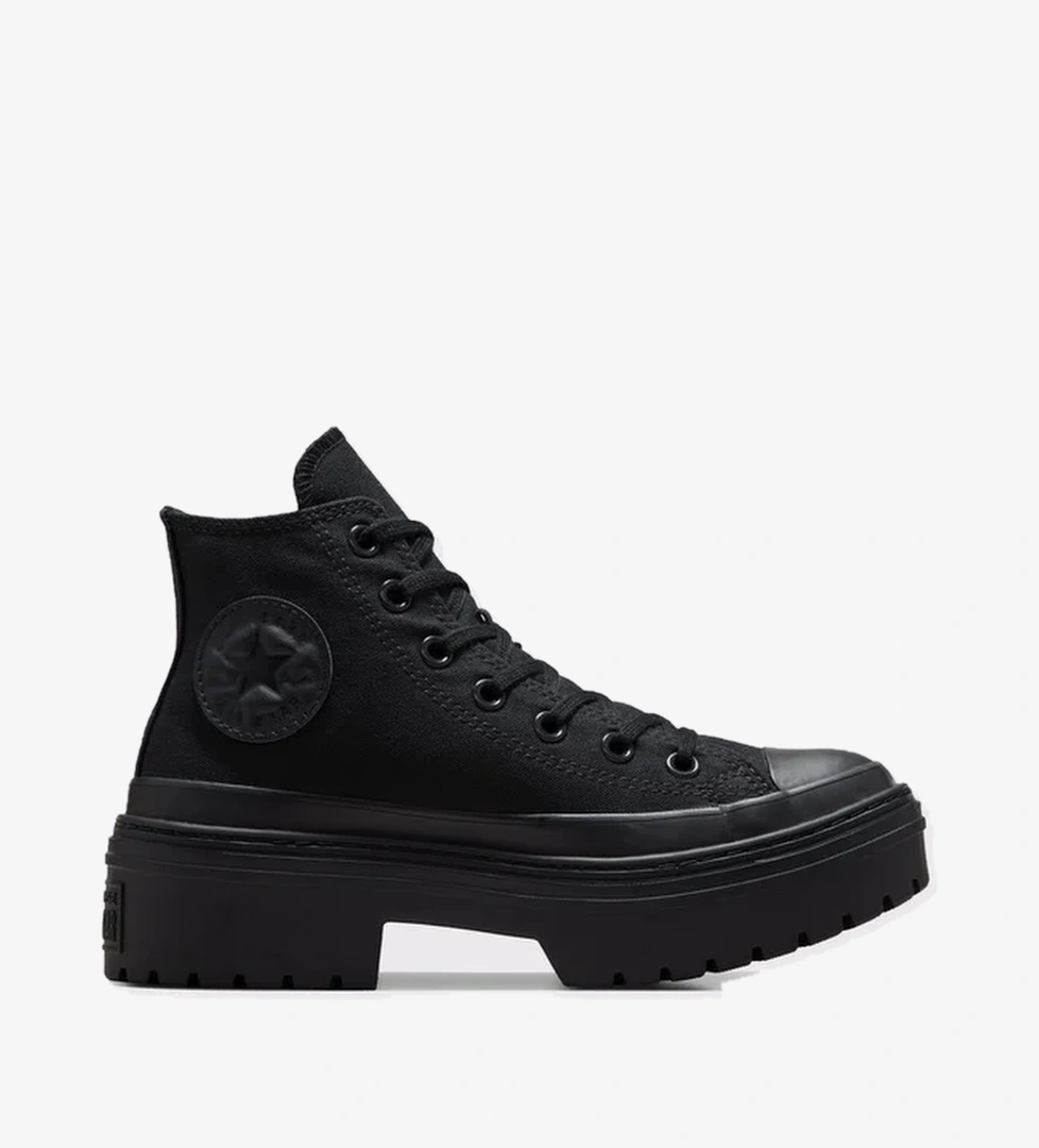 Converse Converse Chuck Taylor All Star Lugged Heel Unisex Kadın Siyah Platform Sneaker model görseli