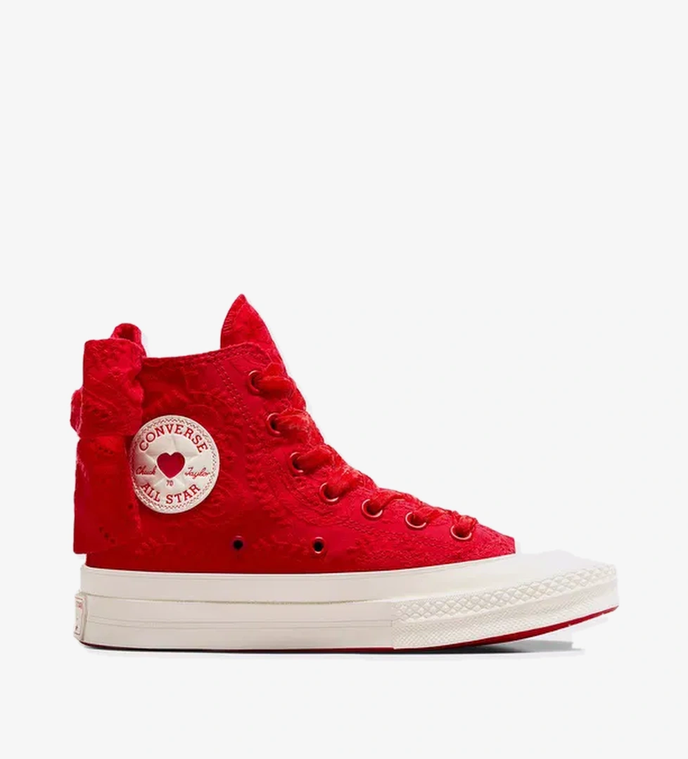 Converse Chuck 70 Unisex Kırmızı Sneaker - Görsel 1