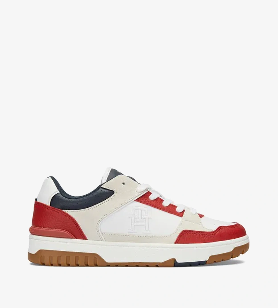 Tommy Hilfiger Tommy Hilfiger Basket Street Erkek Kırmızı Spor Ayakkabı model görseli