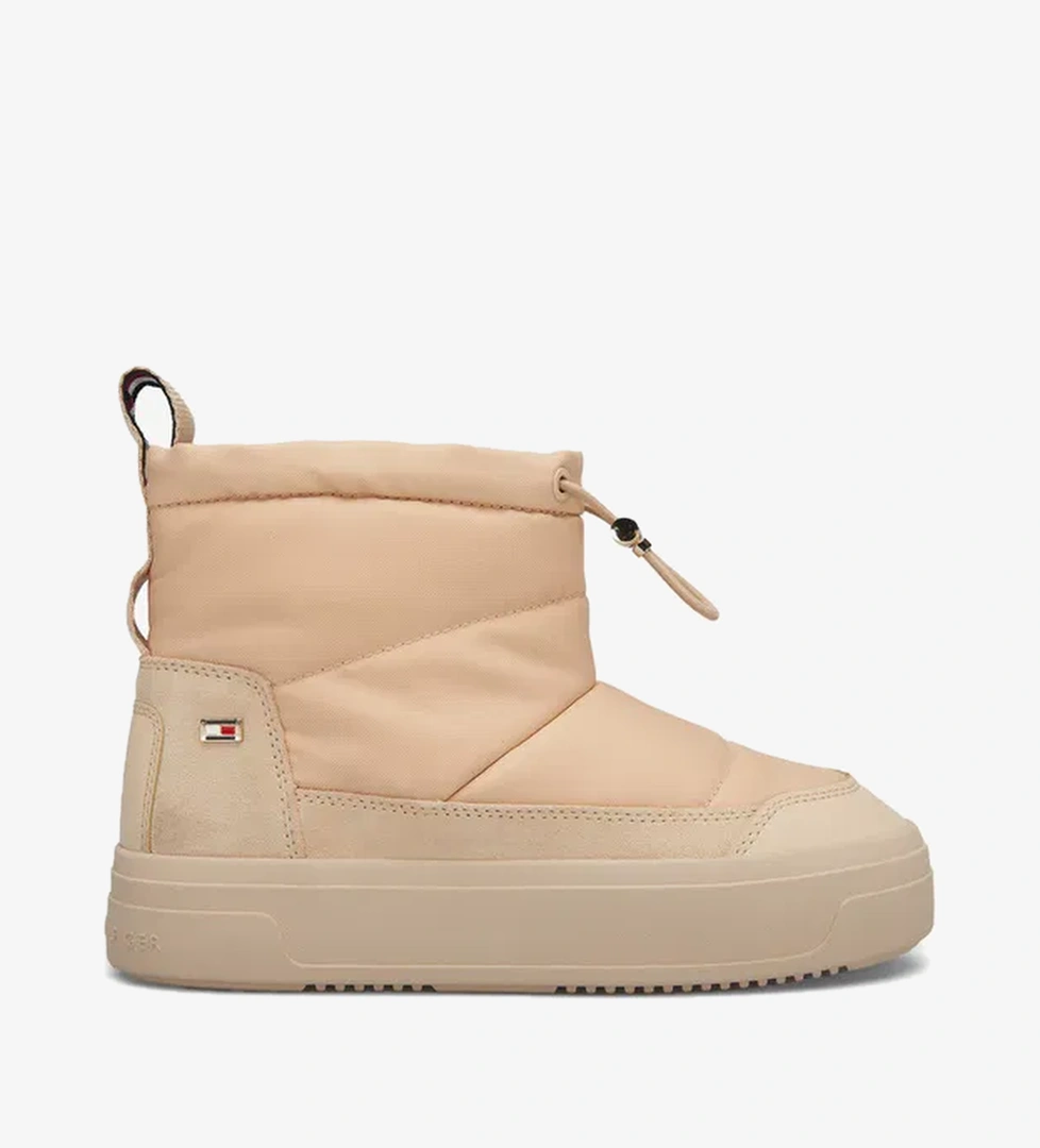 Tommy Hilfiger Tommy Hilfiger Flag Nylon Mini Kadın Pembe Bot model görseli