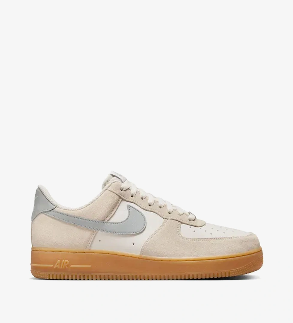 Nike Air Force 1 '07 Lv8 Erkek Gri Krem Sneaker