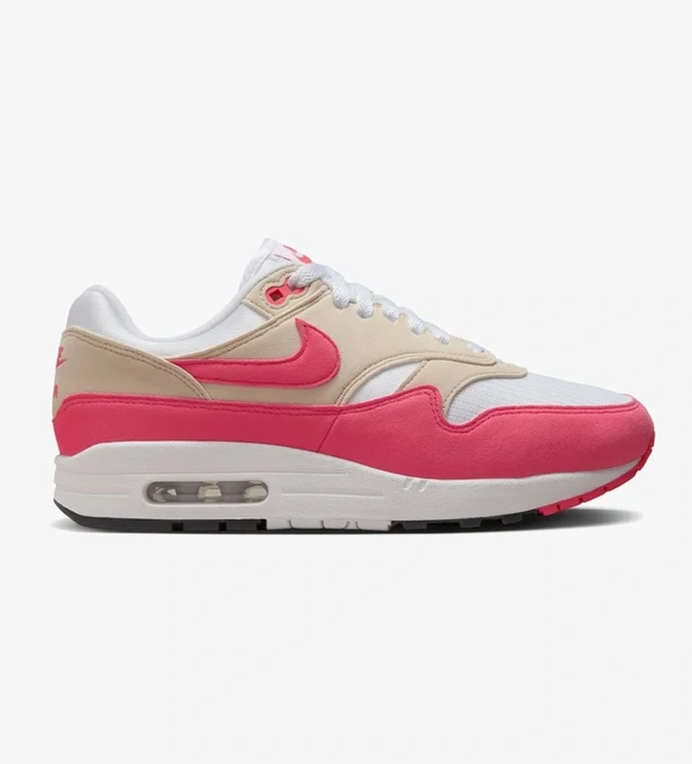 Nike Beyaz Pembe Nike Air Max 1 Kadın Beyaz/Pembe Sneaker