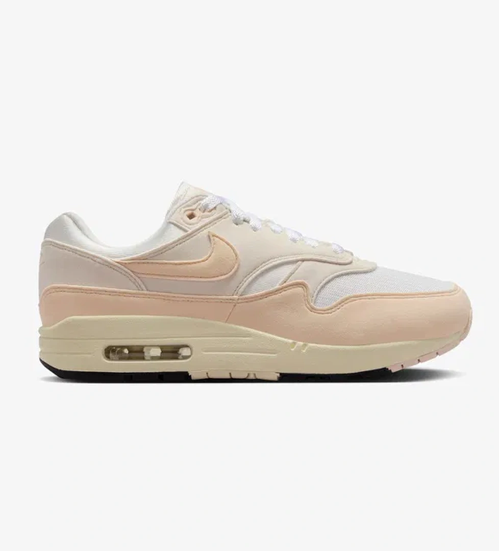 Nike Air Max 1 Kadın Beyaz Krem Pembe Sneaker