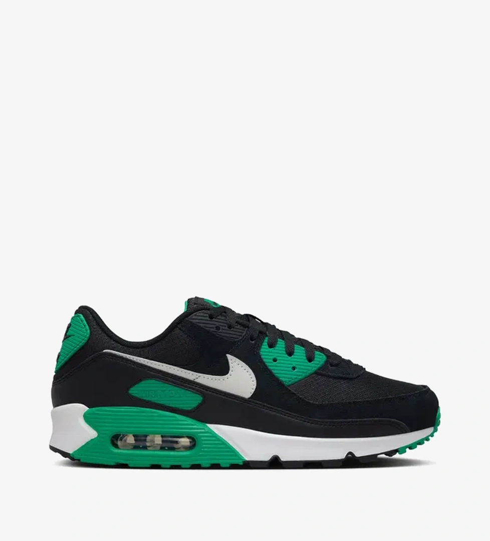 Nike Air Max 90 Erkek Siyah Spor Ayakkabı - Görsel 1