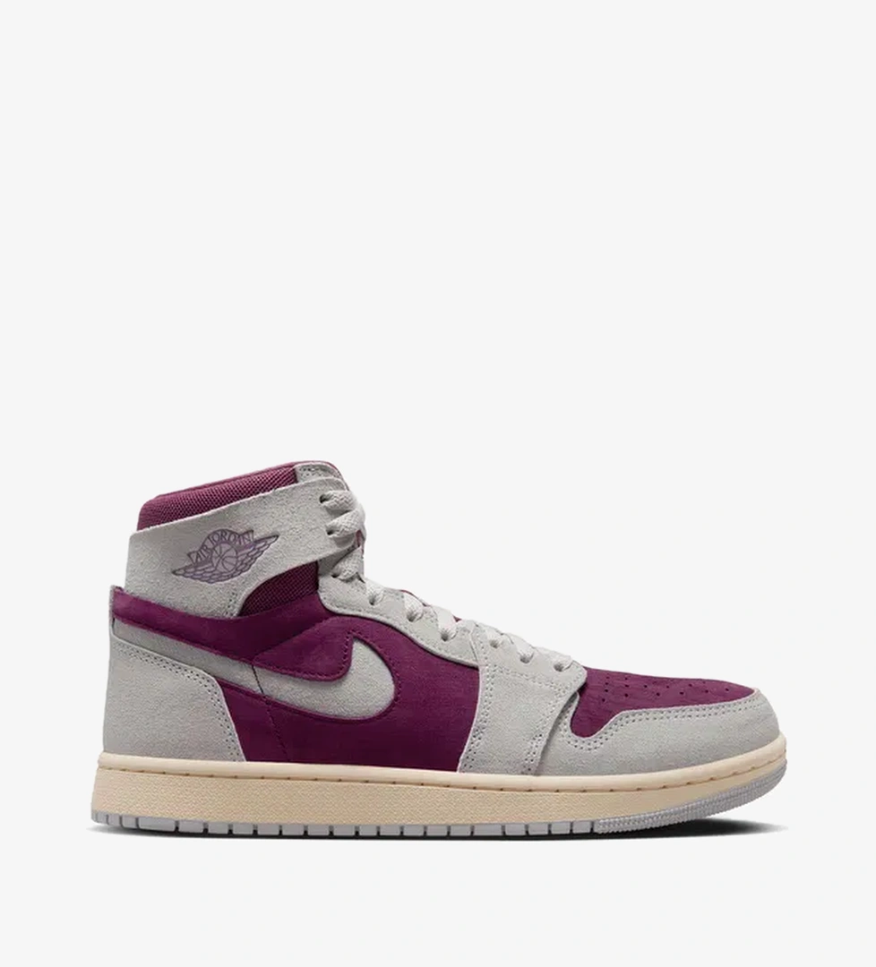 Jordan Air 1 Zoom CMFT 2 Kadın Bordo Spor Ayakkabı - Görsel 1