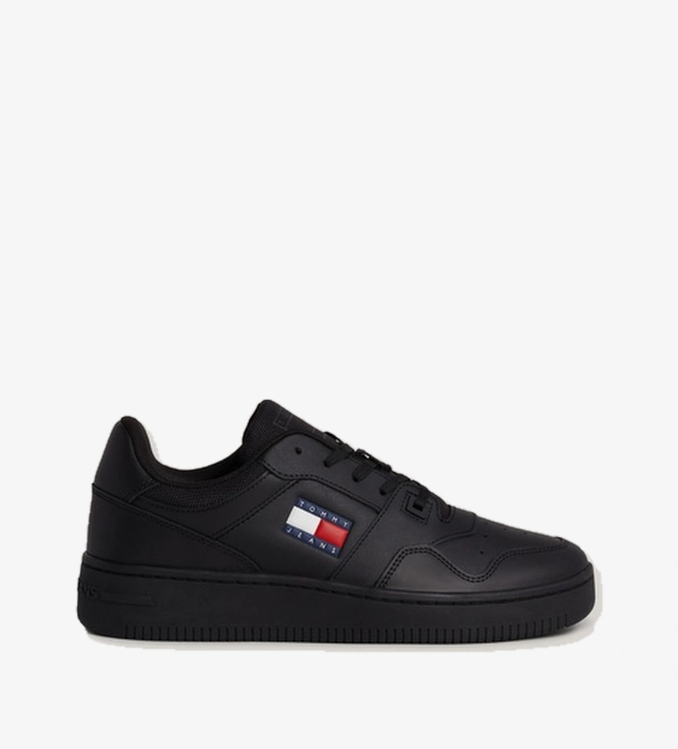 Tommy Jeans Tommy Jeans Retro Basket Erkek Siyah Sneaker | Occasion Siyah - 1. görsel