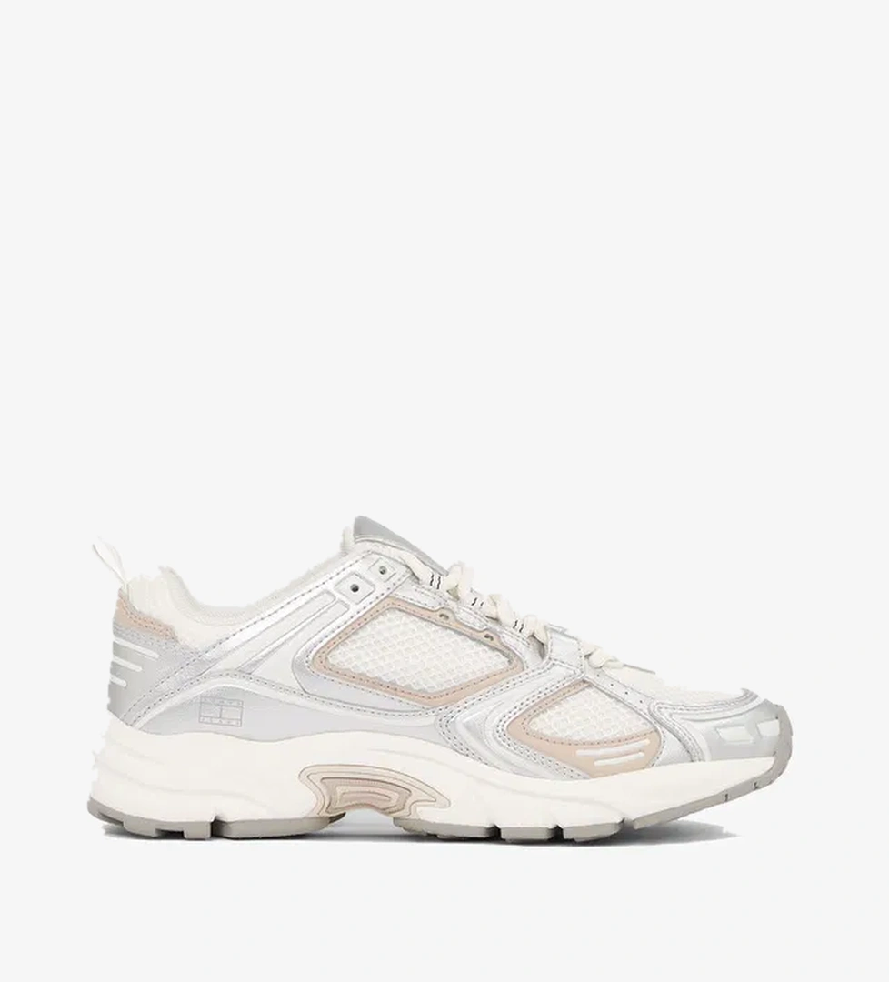 Tommy Jeans Archive Kadın Gri Spor Ayakkabı - Görsel 1