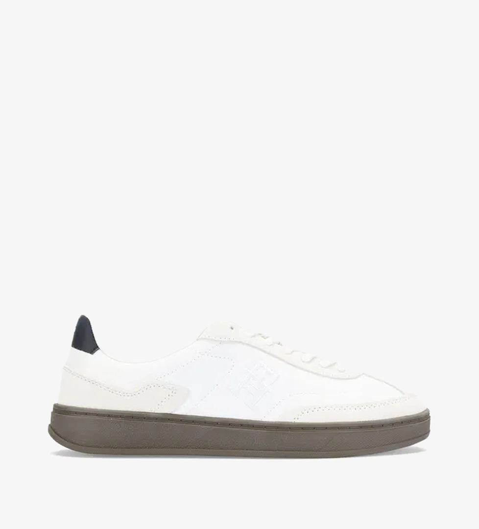 Tommy Hilfiger Heritage Court Kadın Beyaz Sneaker - Görsel 1