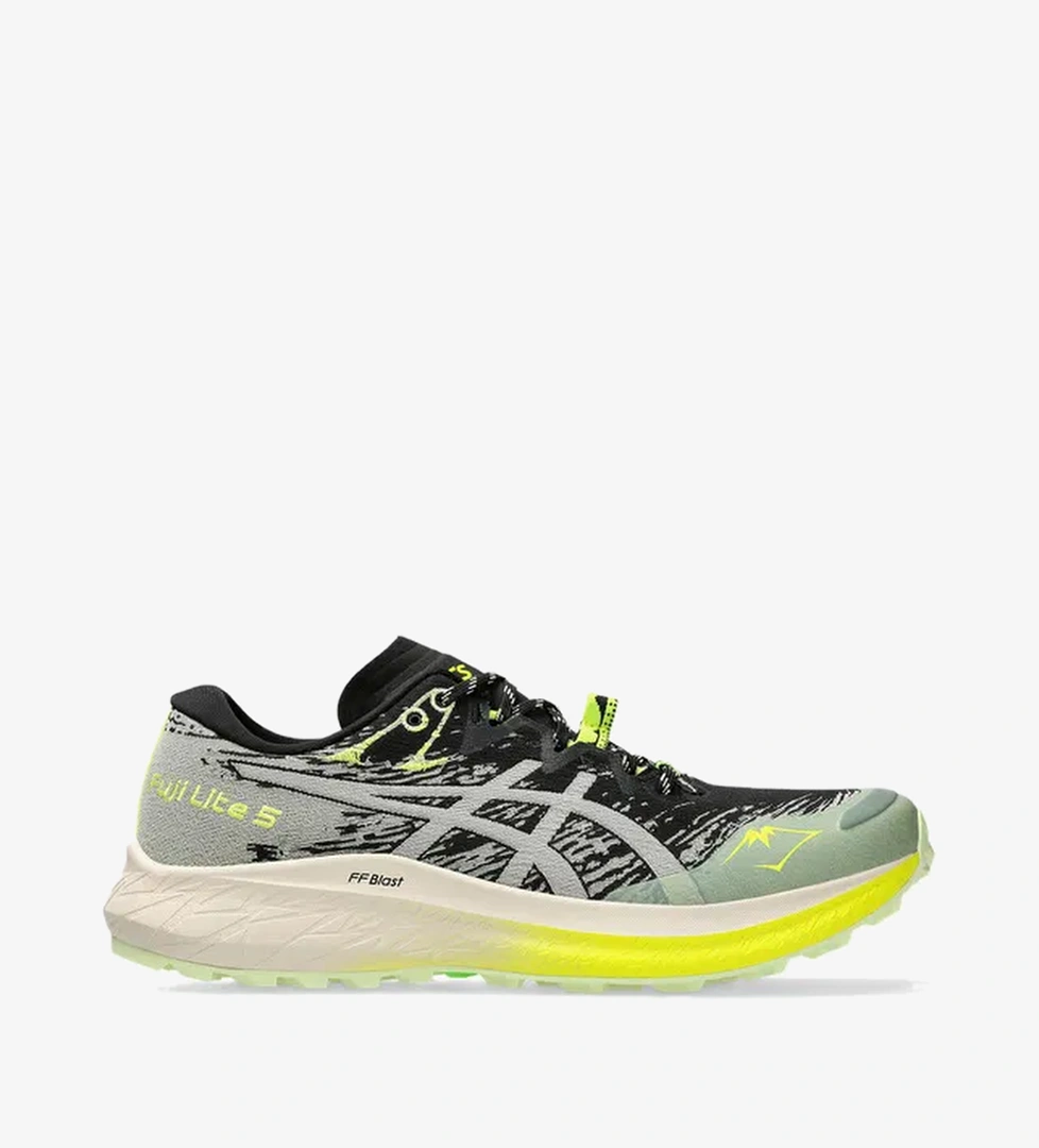Asics Fujilite 5 Kadın Siyah Outdoor Ayakkabı