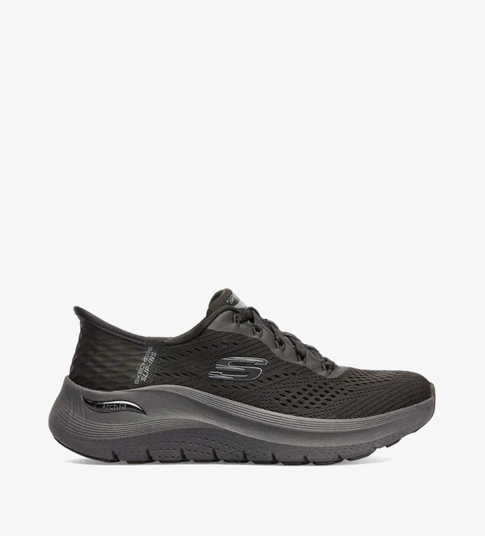 Skechers Arch Fit 2.0 Kadın Siyah Spor Ayakkabı