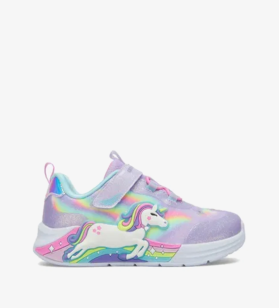 Skechers Unicorn Chaser Bebek Mor Spor Ayakkabı - Görsel 1