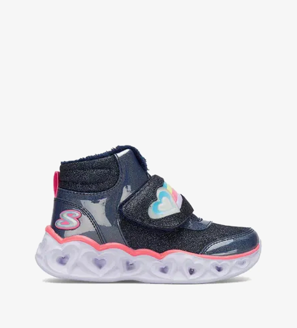 Skechers Heart Lights-Brilliant Rainbow Işıklı Çocuk Lacivert Spor Ayakkabı - Görsel 1