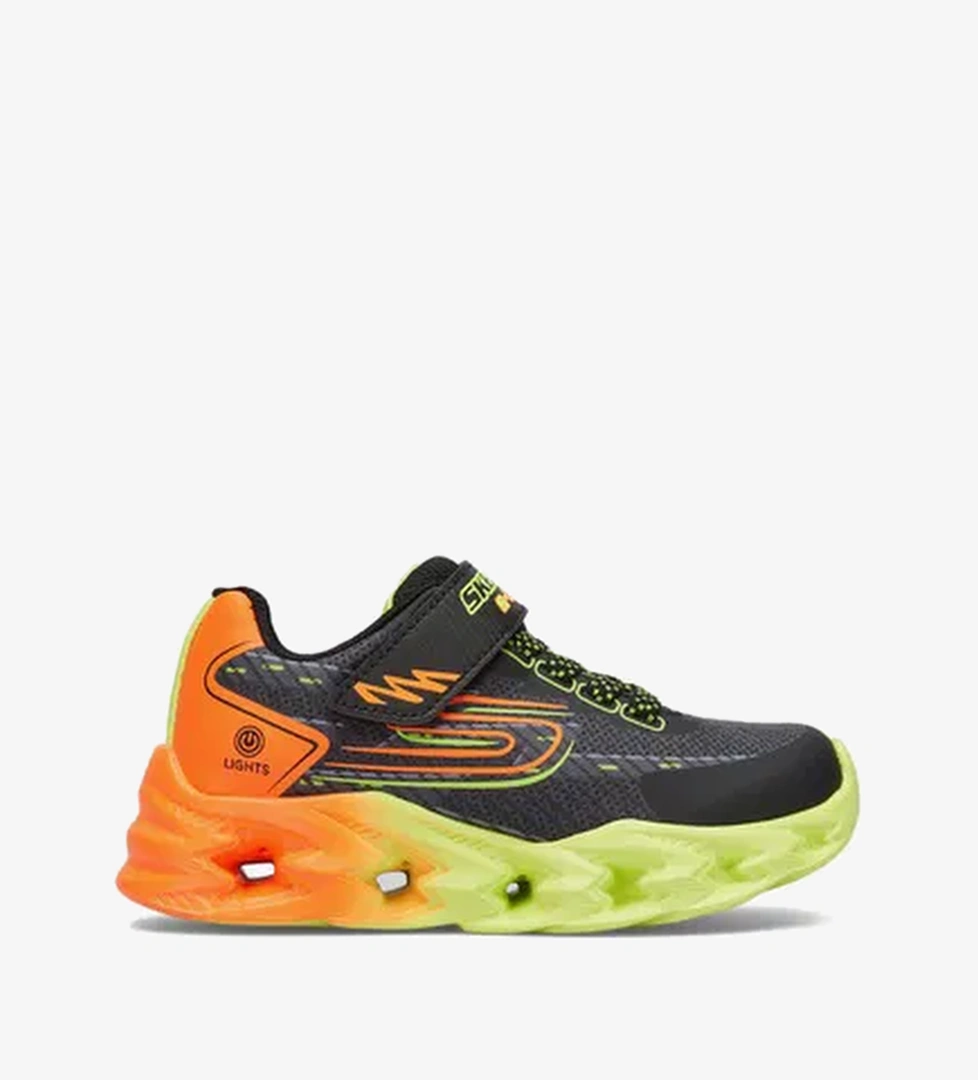 Skechers Vortex 2.0 Çocuk Işıklı Siyah Spor Ayakkabı - Görsel 1