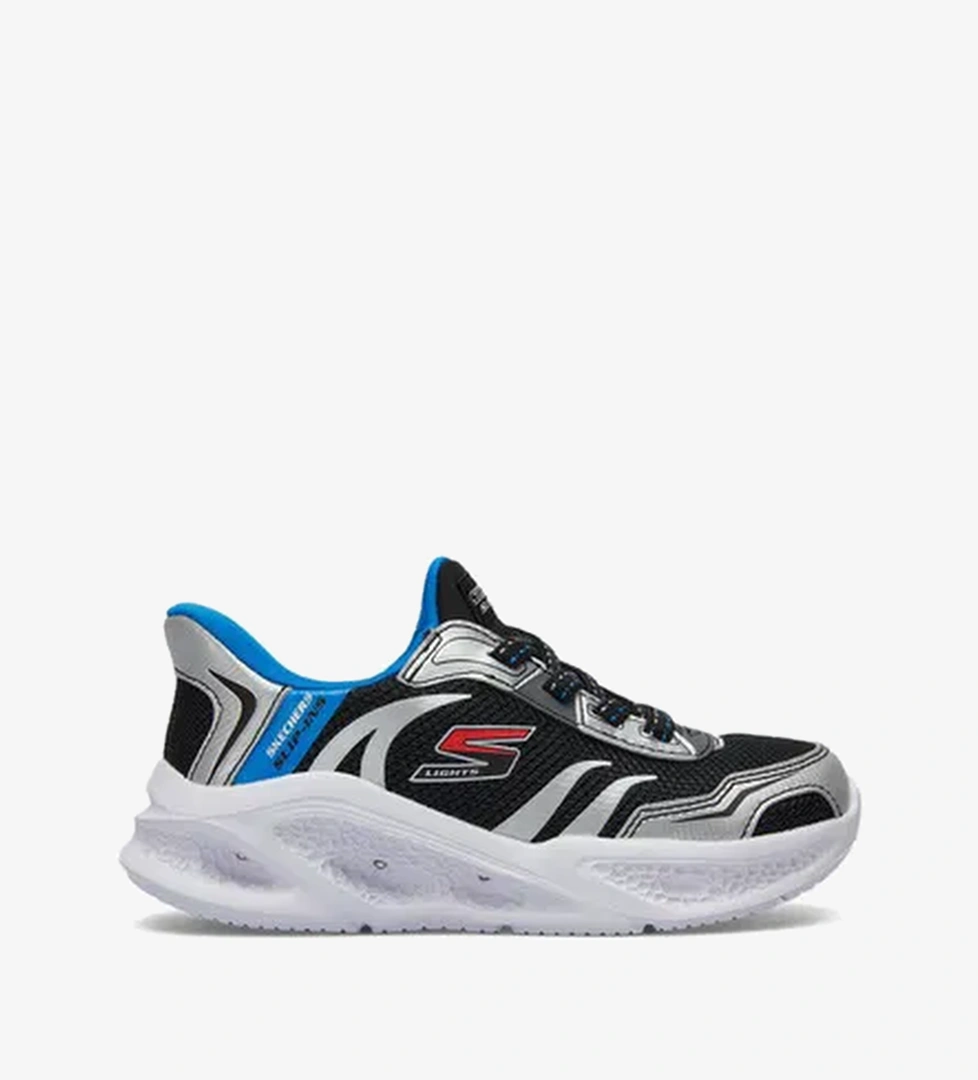 Skechers Skechers Meteor Meteor-lights Lights Gri Brisk Beams Çocuk Günlük Spor Ayakkabı model görseli