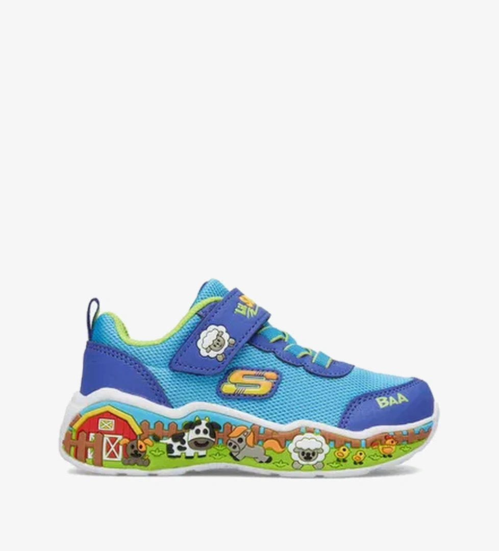 Skechers Play Scene Bebek Mavi Spor Ayakkabı - Görsel 1