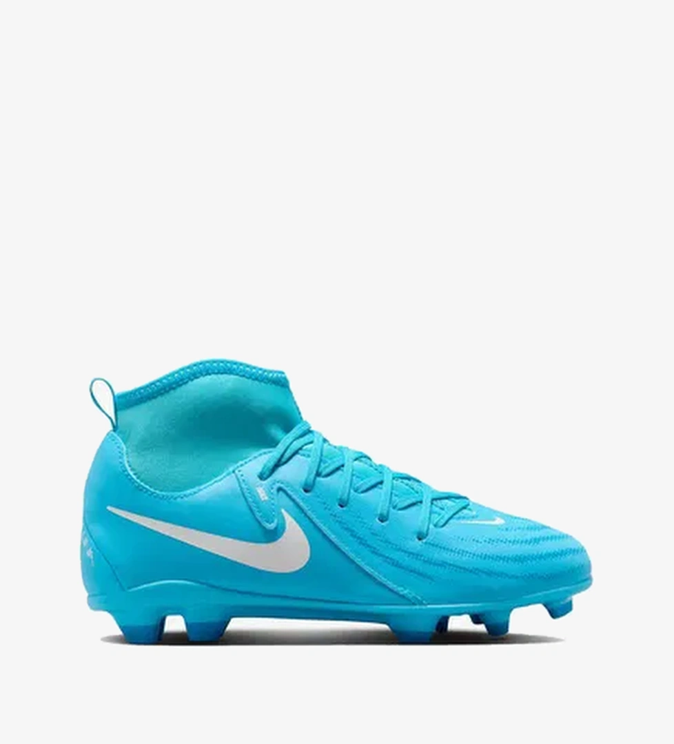 Nike Phantom Luna II Club Çocuk Mavi Bilekli Çim Saha Kramponu - Görsel 1