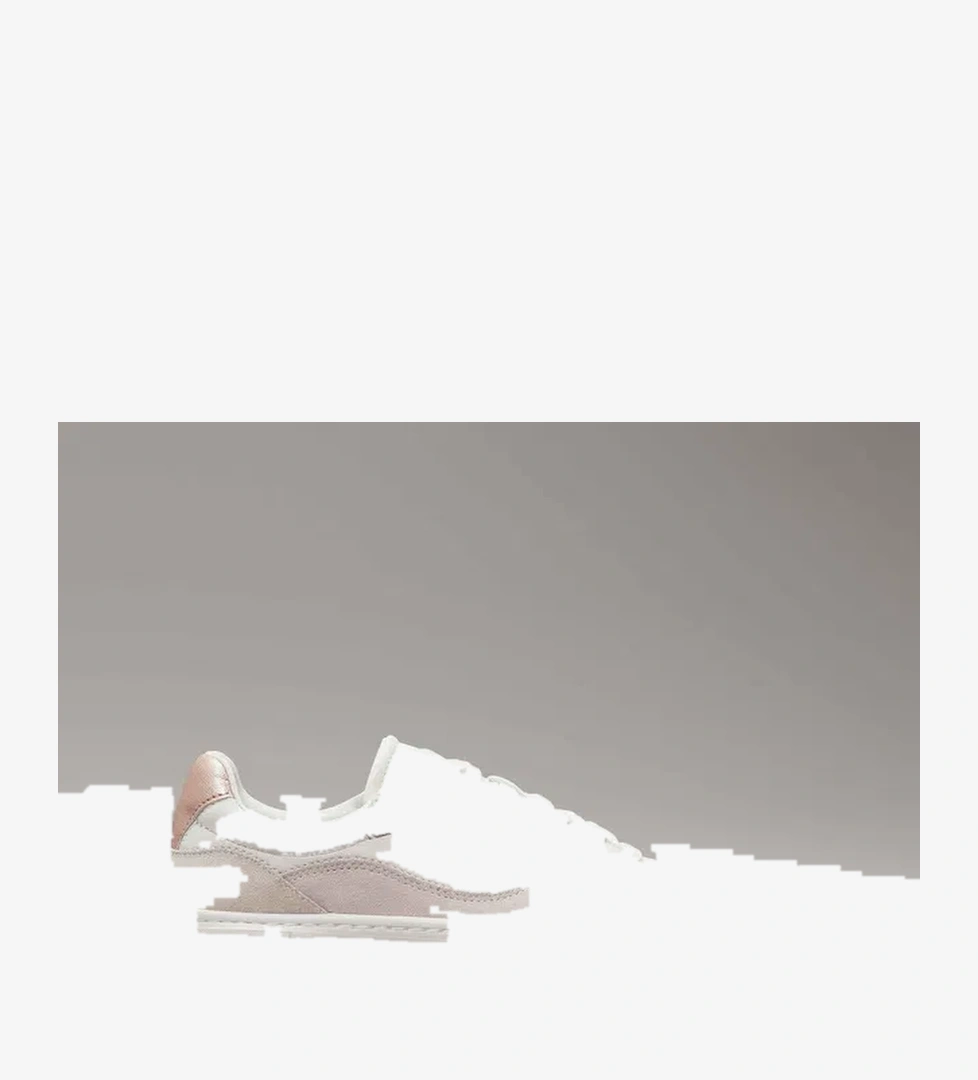 Calvin Klein Kadın Beyaz Ayakkabı - Görsel 1