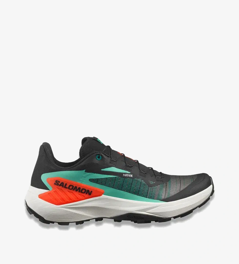 Salomon Salomon Genesis Erkek Siyah Yeşil Outdoor Koşu Ayakkabısı Ayakkabı model görseli