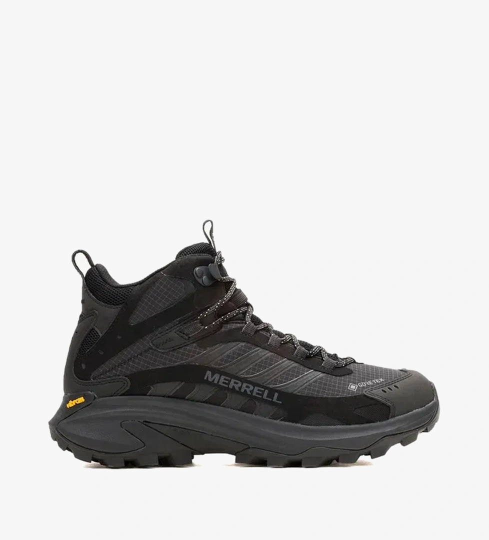 Merrell Moab Speed 2 Mid GORE?TEX Erkek Siyah Outdoor Ayakkabı - Görsel 1