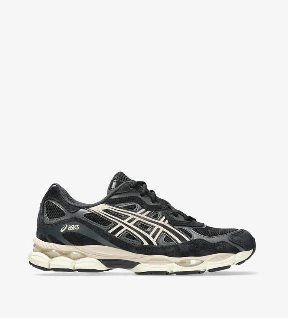 Asics Gel-NYC Unisex Siyah Spor Ayakkabı - Görsel 1