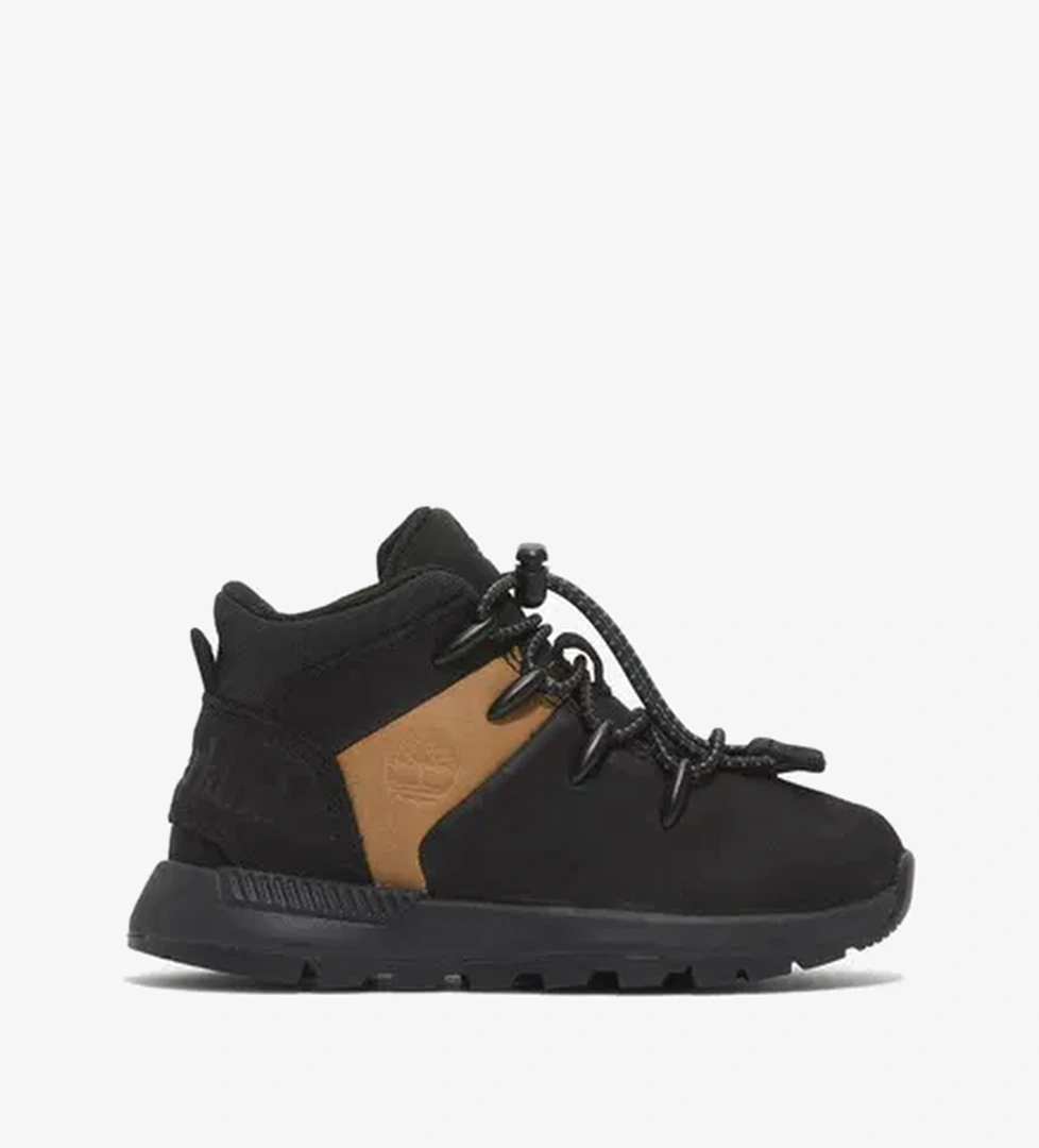 Timberland Sprint Trekker Mid Bungee Bebek Siyah Outdoor Ayakkabı - Görsel 1