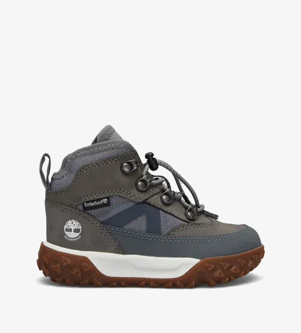 Timberland Greenstride Motion 6 Mid Bungee Waterproof Bebek Gri Outdoor Ayakkabı - Görsel 1