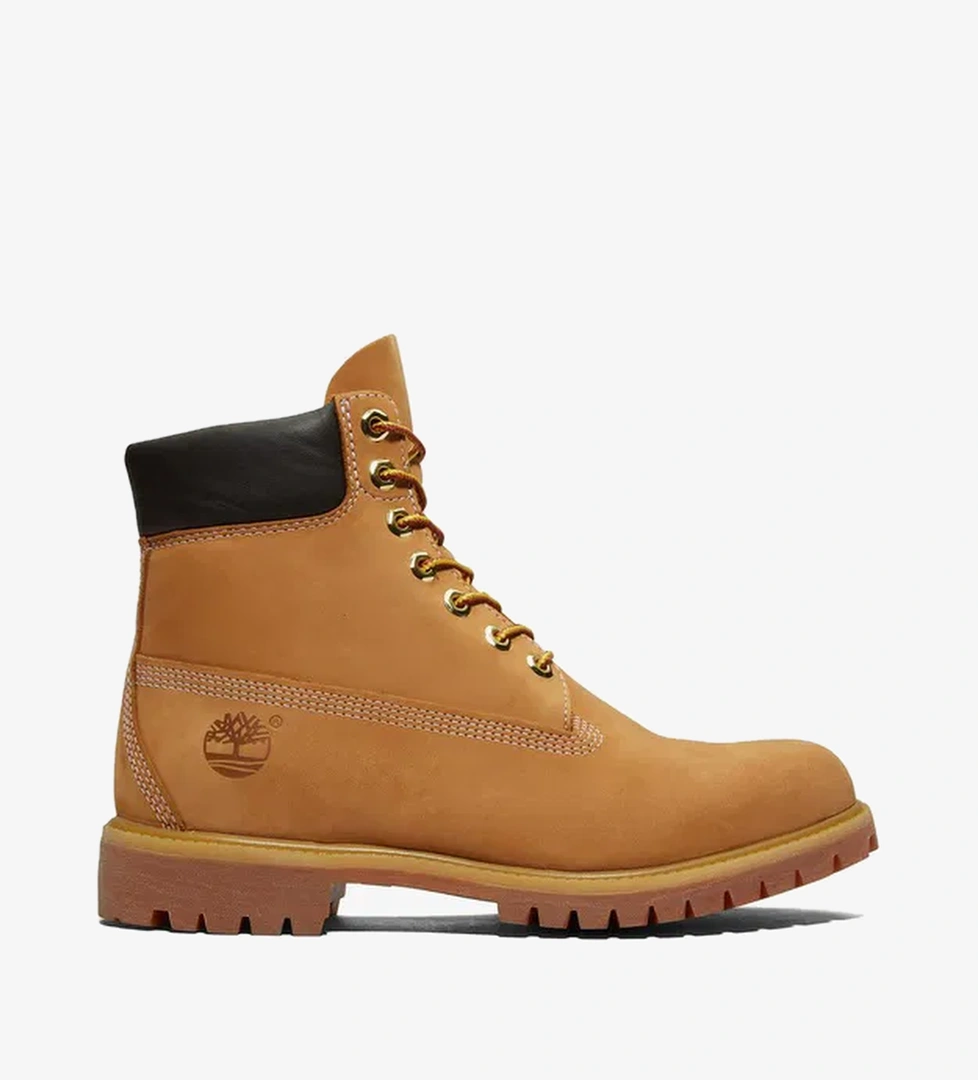 Timberland Premium 6 inch Lace Up Waterp Erkek Sarı Outdoor Ayakkabı