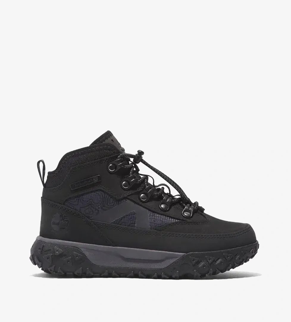 Timberland Greenstride Motion 6 Mid Bungee Waterpro Çocuk Siyah Bot - Görsel 1