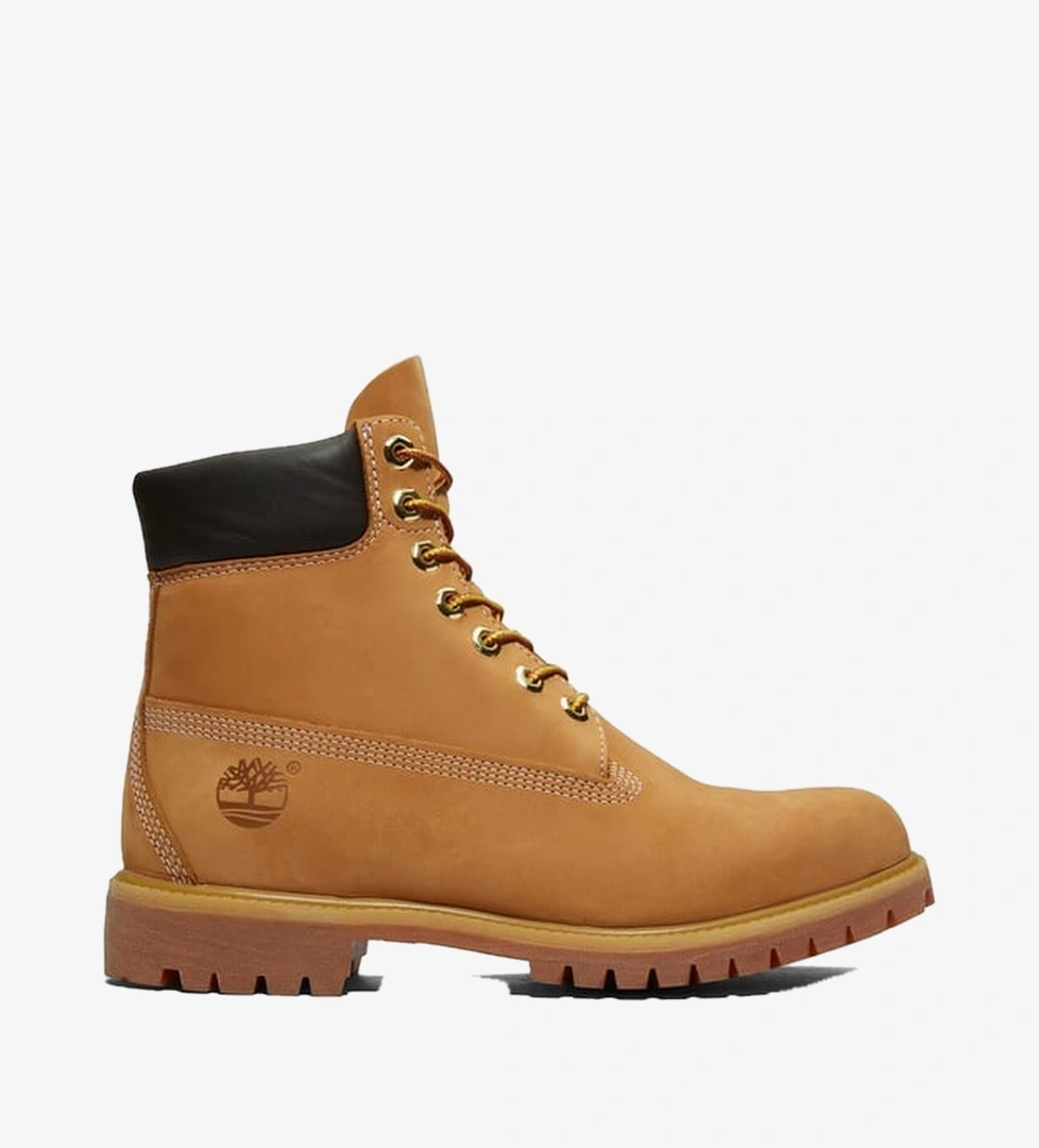 Timberland Premium 6 inch Lace Up Waterp Erkek Sarı Outdoor Ayakkabı